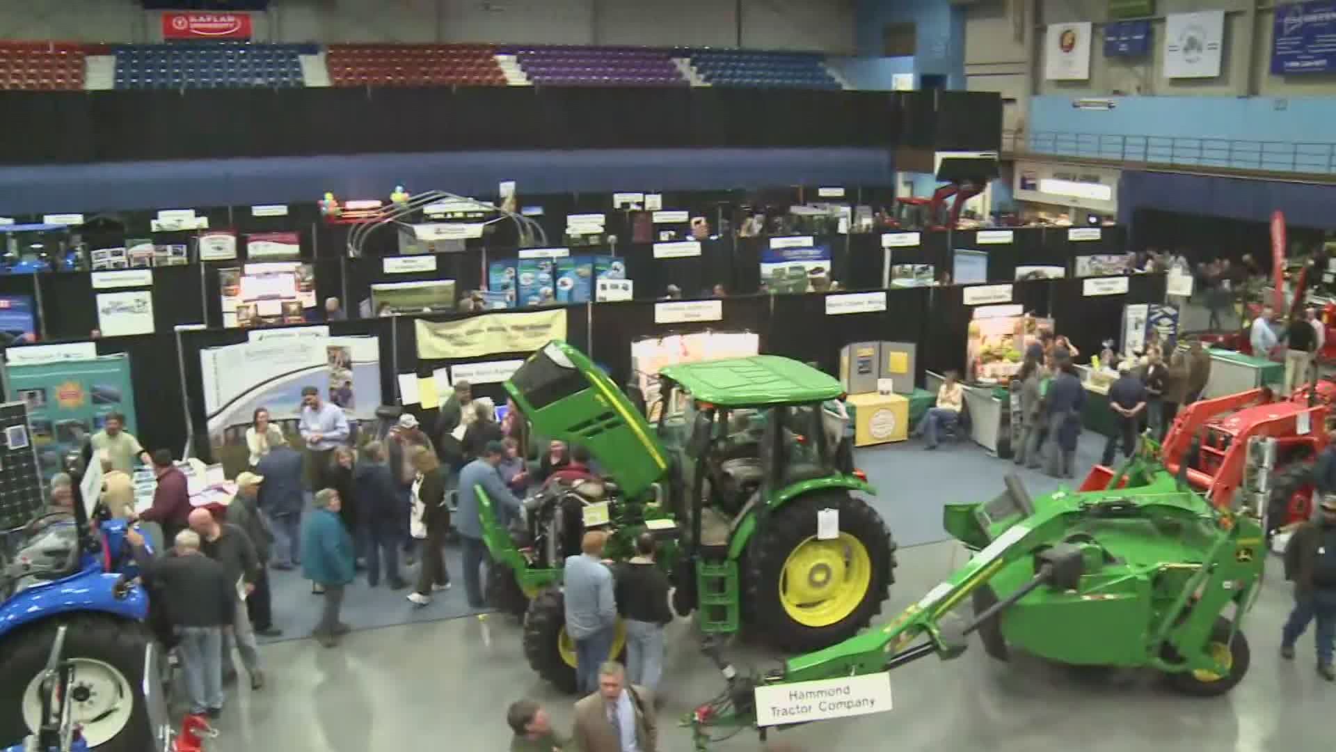Maine's annual Agricultural Trades Show wrapped u this afternoon after being held virtually this week.