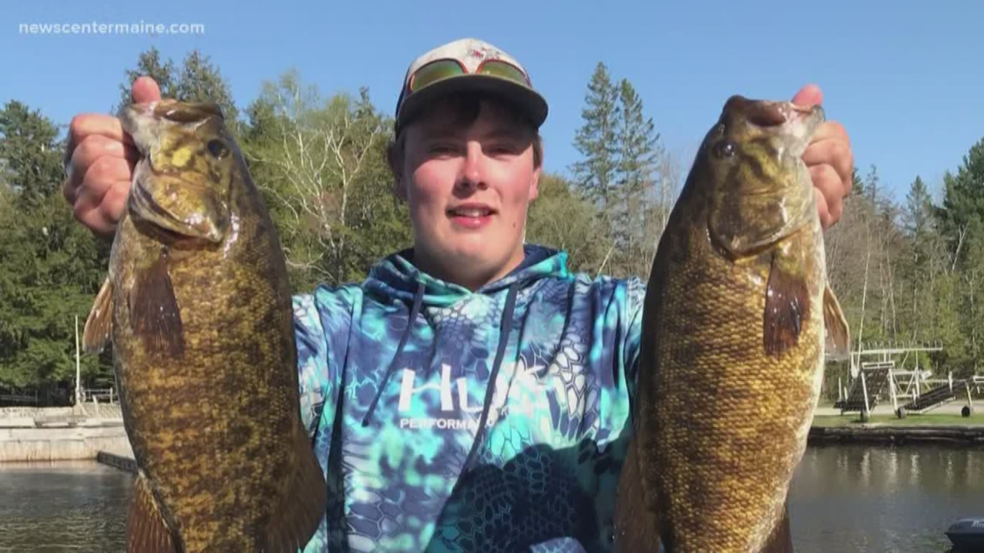 Tyler Williams of Belgrade is hauling in big fish and turning heads around the country.