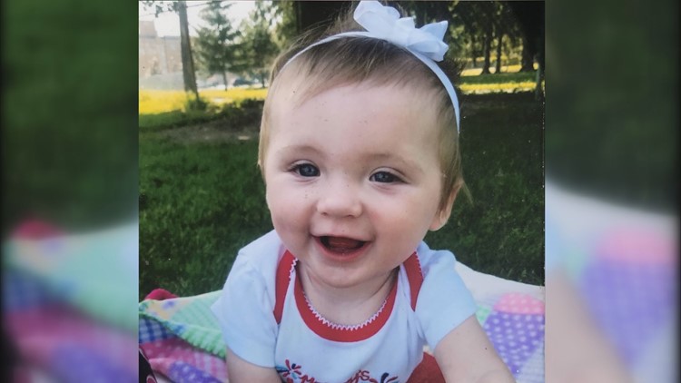 Jordynn, 1, Kimberly Nelligan's deceased daughter