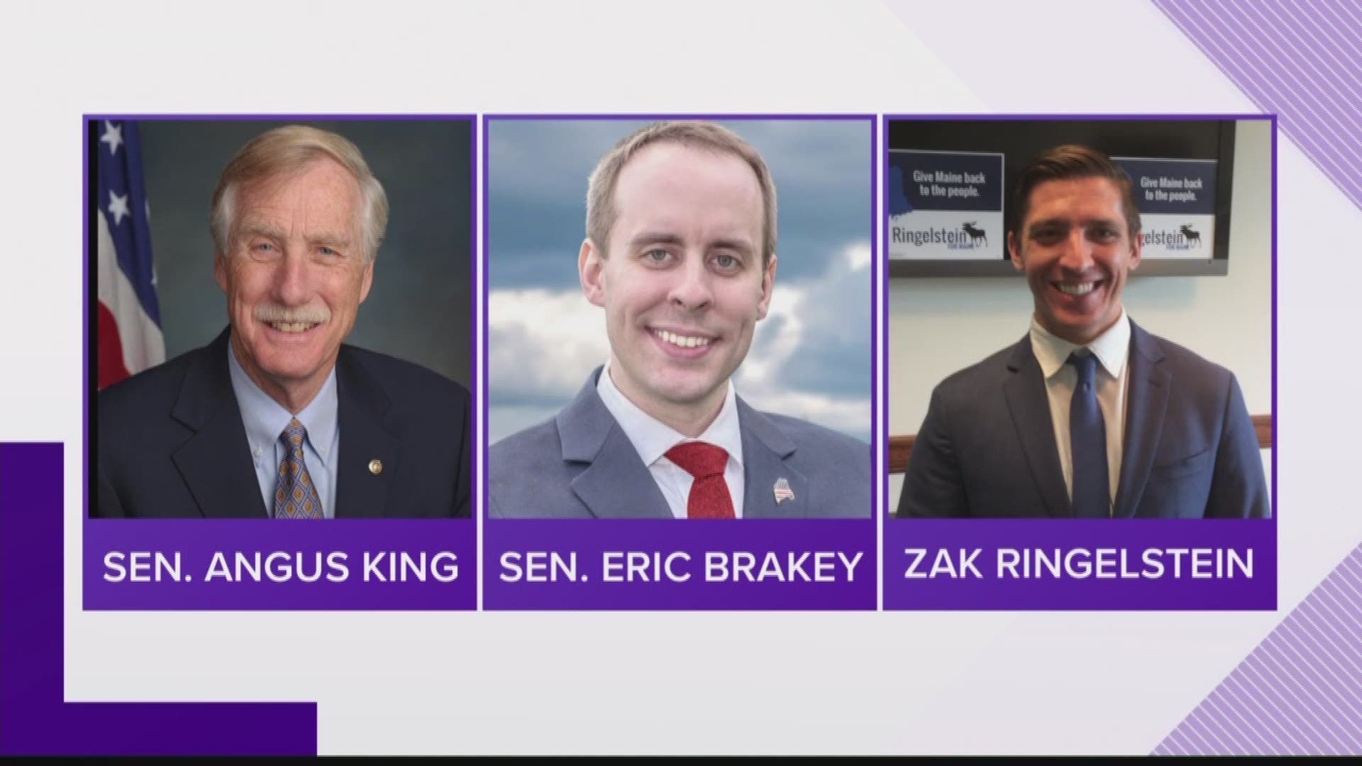 Politicians going up against Sen. King