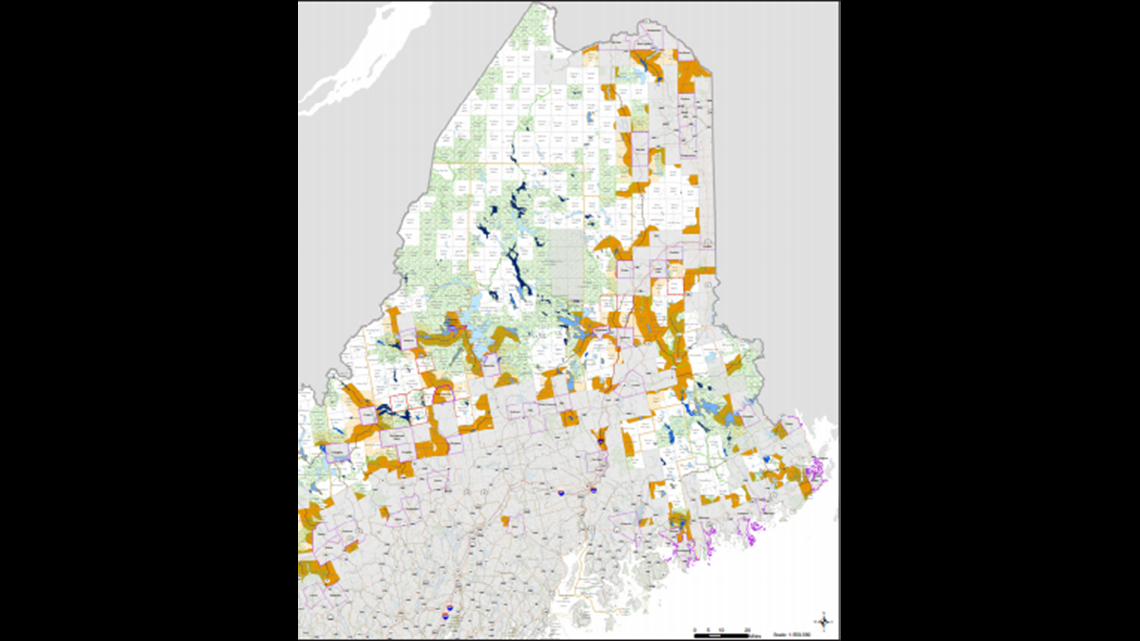 Proposal to develop two million acres of Maine's forest ...