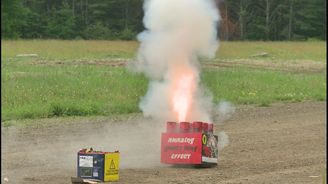 Safety is key when shooting off fireworks