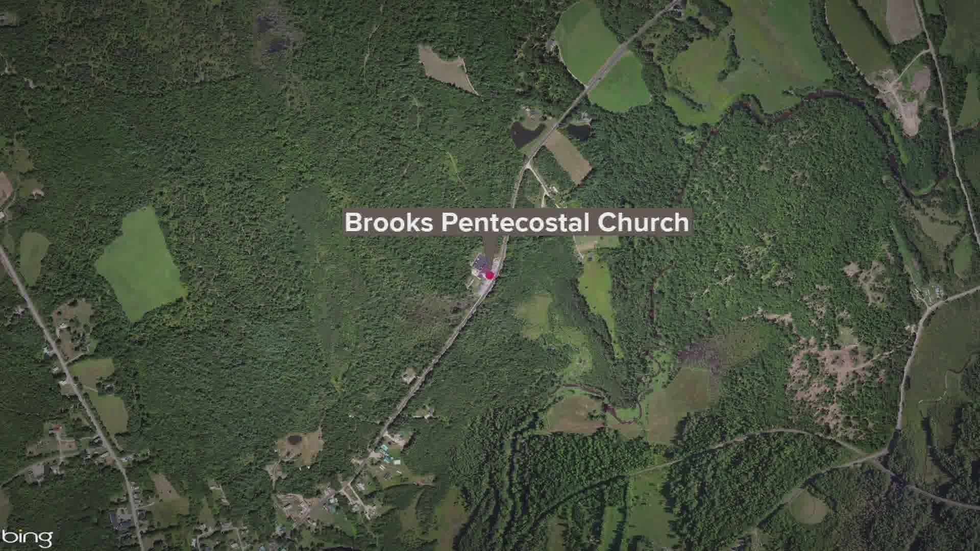 Officials say anyone who spent time at Brooks Pentecostal Church should monitor themselves.