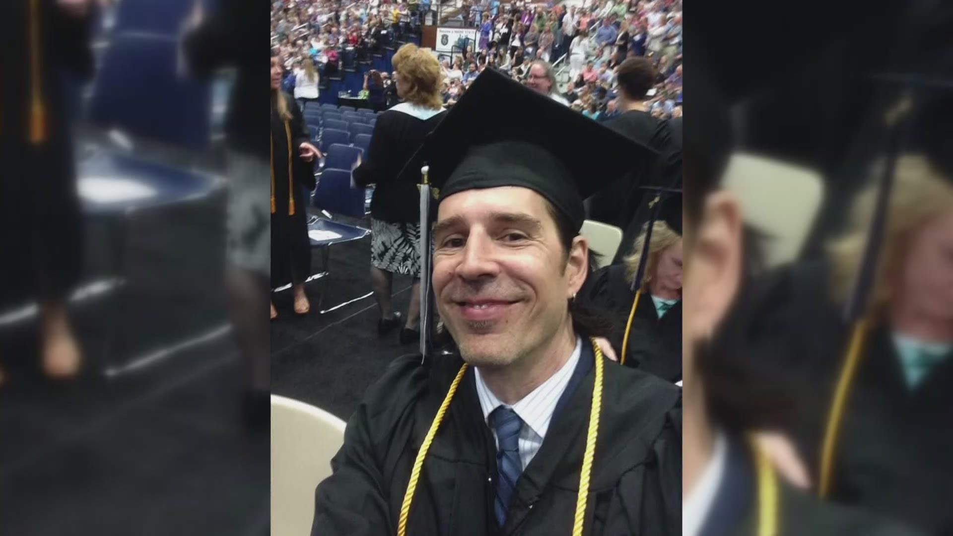 From a mug shot to a master's degree, Portland man shares recovery story