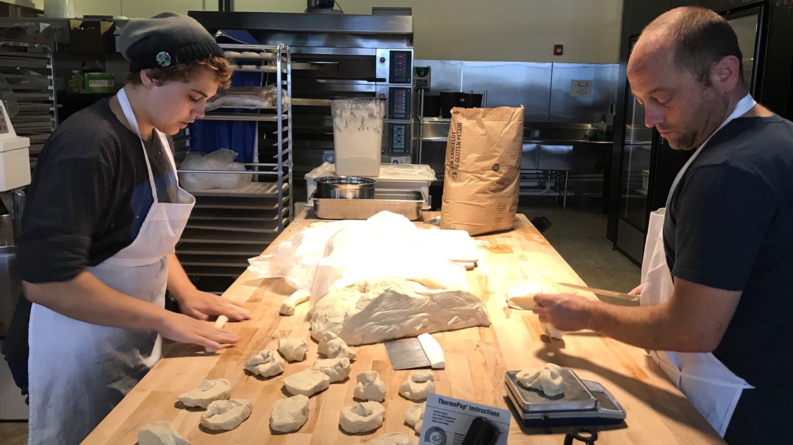 'Flour' shop serving wood fired bagels and flowers