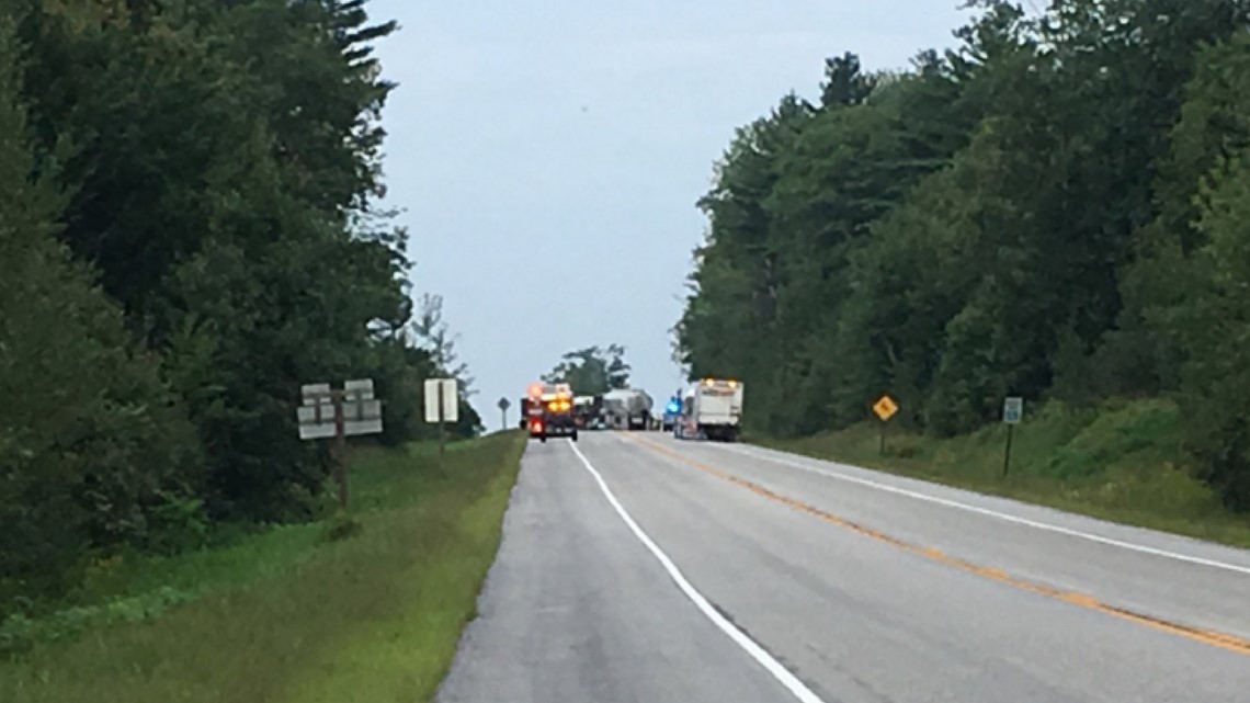 Fatal crash involving fuel truck closes Gorham Bypass