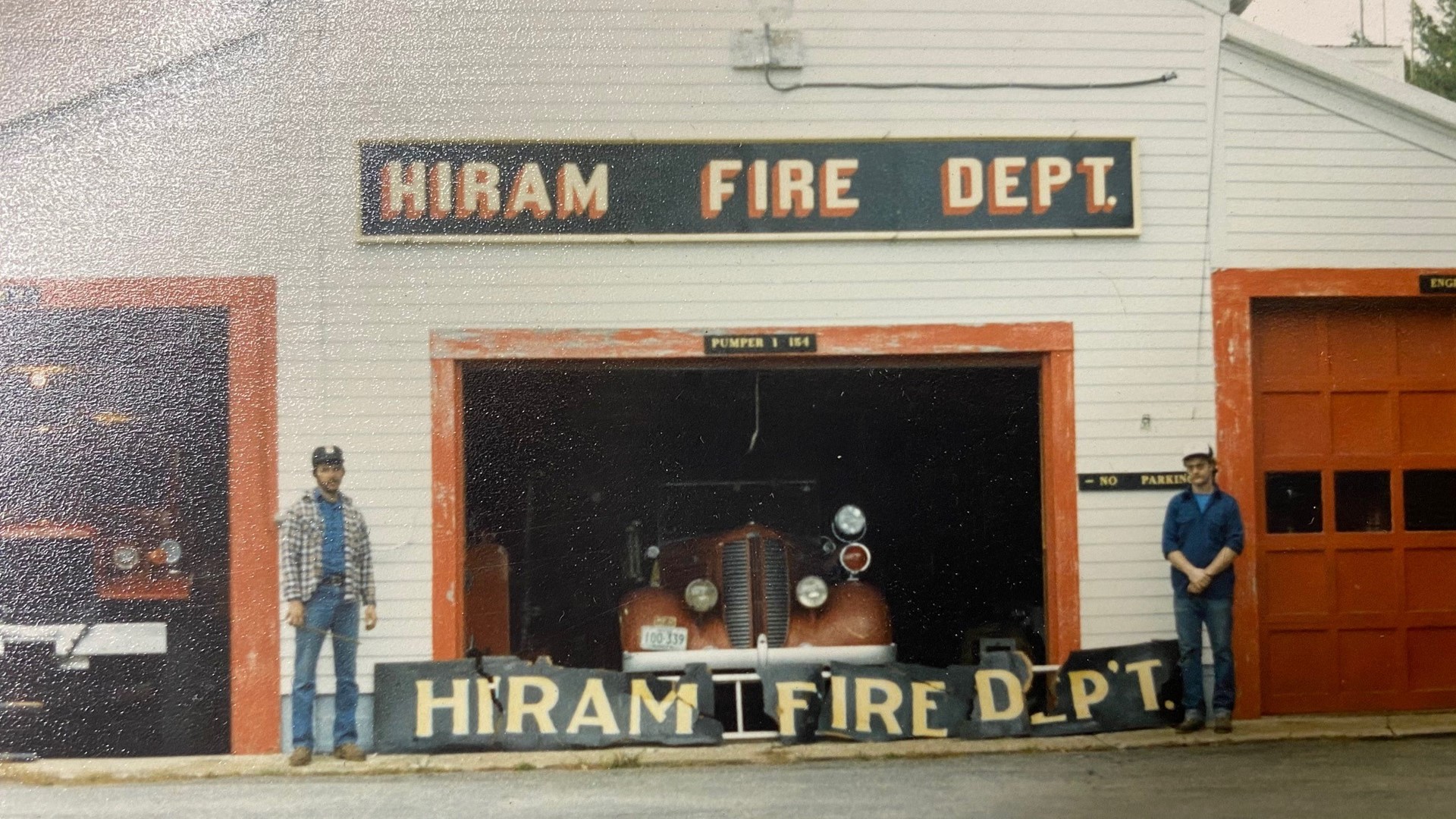 Hiram, Maine's town fire truck bought in 1937 still going strong