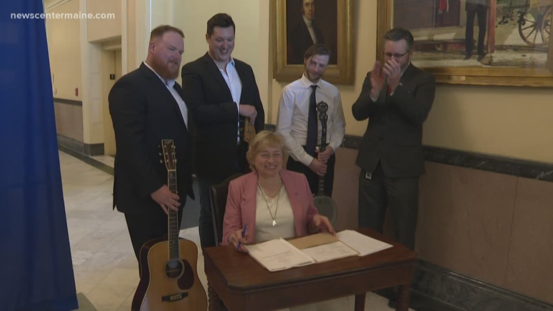 'Ballad of the 20th Maine' was signed into law as the official State Ballad by Gov. Mills on Friday.