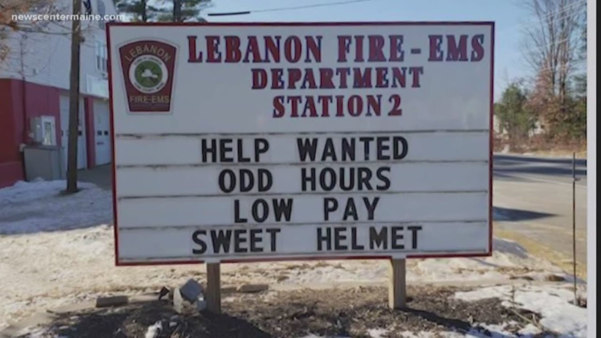 Morale in the workplace can go a long way.
And at one Maine fire department it's helping them better help the community...