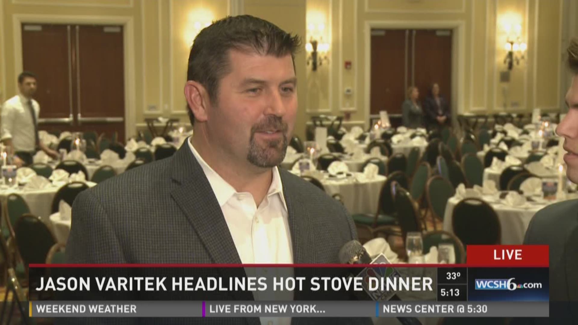 Jason Varitek headlines hot stove dinner