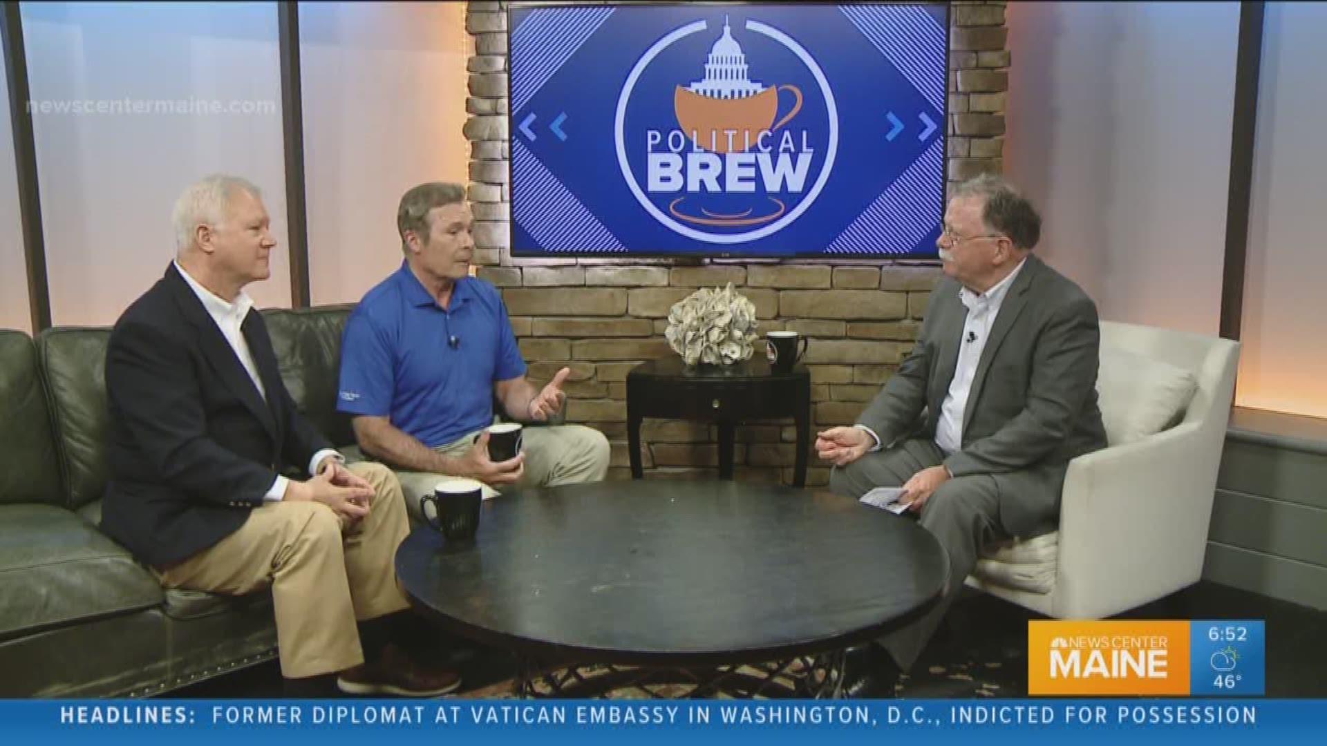 Don Carrigan hosts Political Brew two days before primary election on Tuesday.