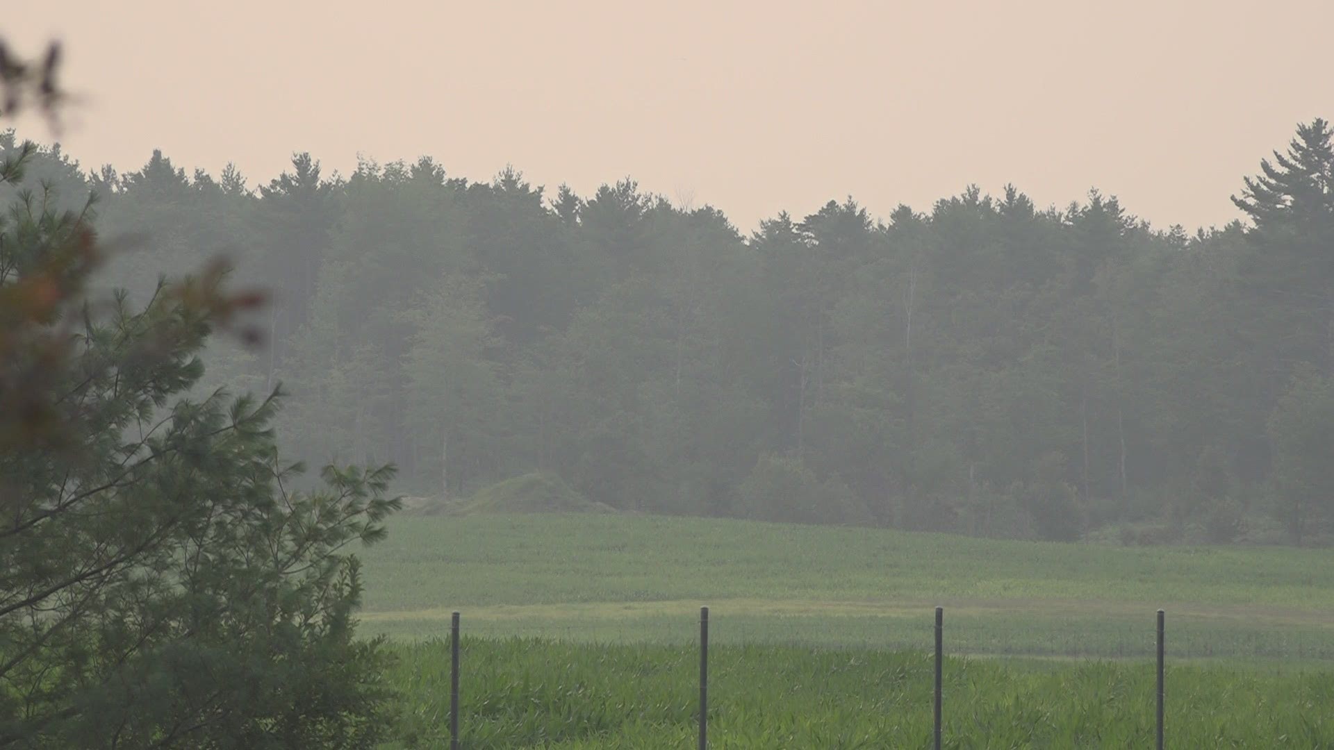 Smoke and haze has been moving into Maine as wildfires in Canada continue.
