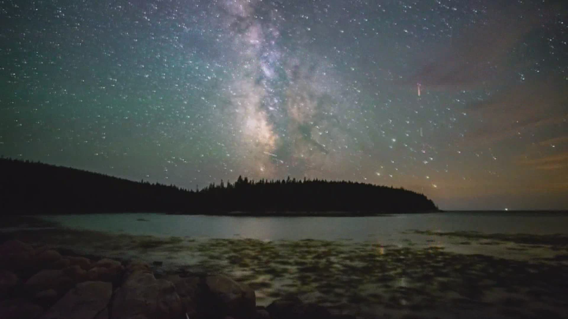 Maine photographer Will Greene put together a timelaspe shot in parts of Acadia National Park