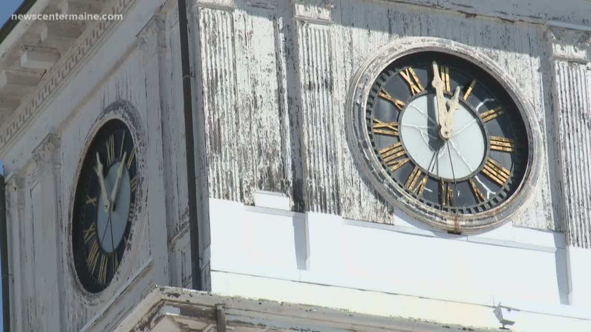NOW: Biddeford clock tower competes for a grant