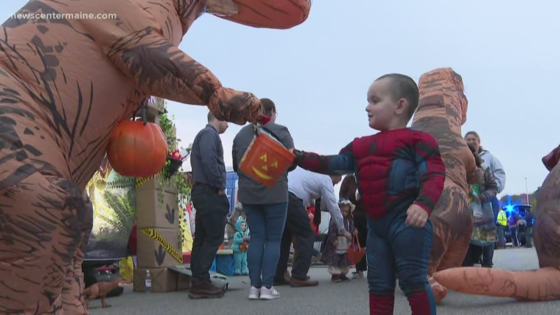 Halloween comes early for boy with rare disease in Augusta