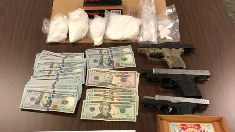 Agents found 1.5 pounds of cocaine and three loaded handguns at Khang Tran's Lincoln Street apartment, a law enforcement spokesperson said.
