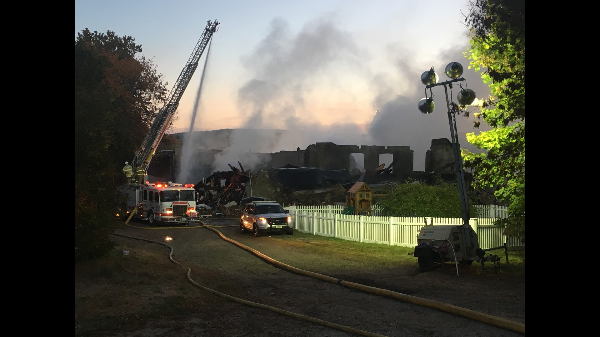 Former Marcal Paper mill destroyed by fire in Mechanic Falls, officials