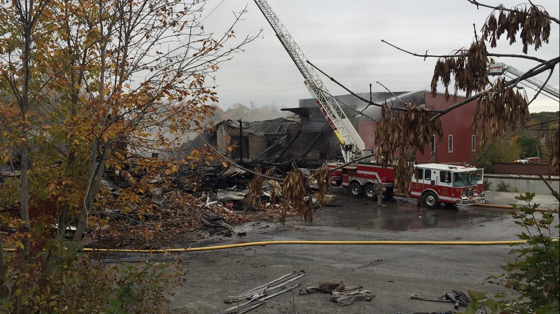 Mill destroyed by fire is big loss for Mechanic Falls, former workers