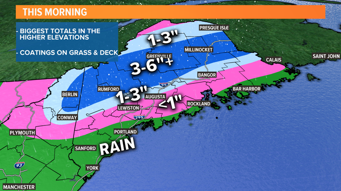 Snow for parts of Maine this morning | Gutner Blog | newscentermaine.com