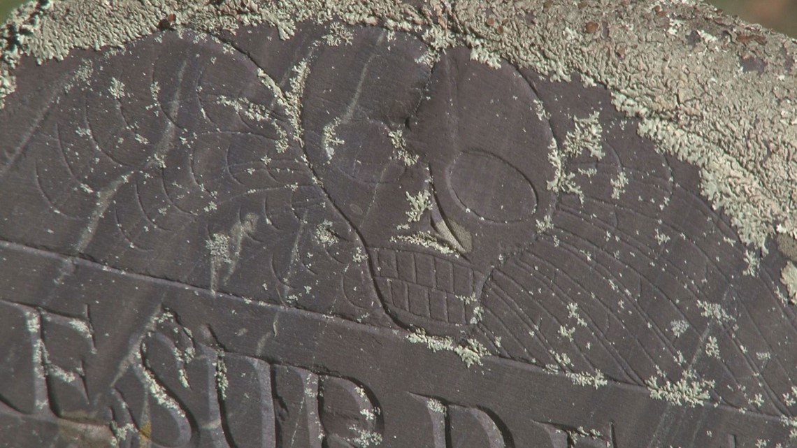 Gravestone rubbings reveal lessons in history