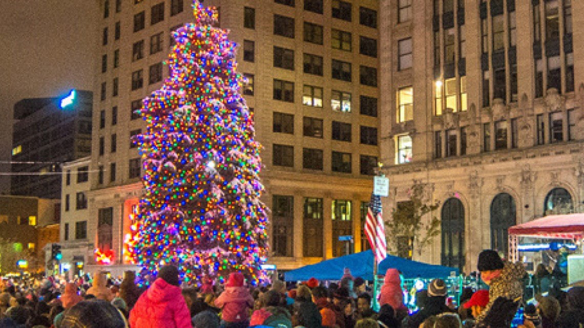 Tree lightings across Maine kick off the holiday season