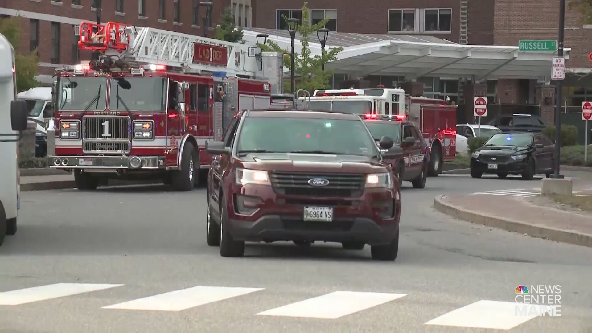 Farmington Fire Rescue Chief Terry Bell leaves Portland hospital, heads back home
