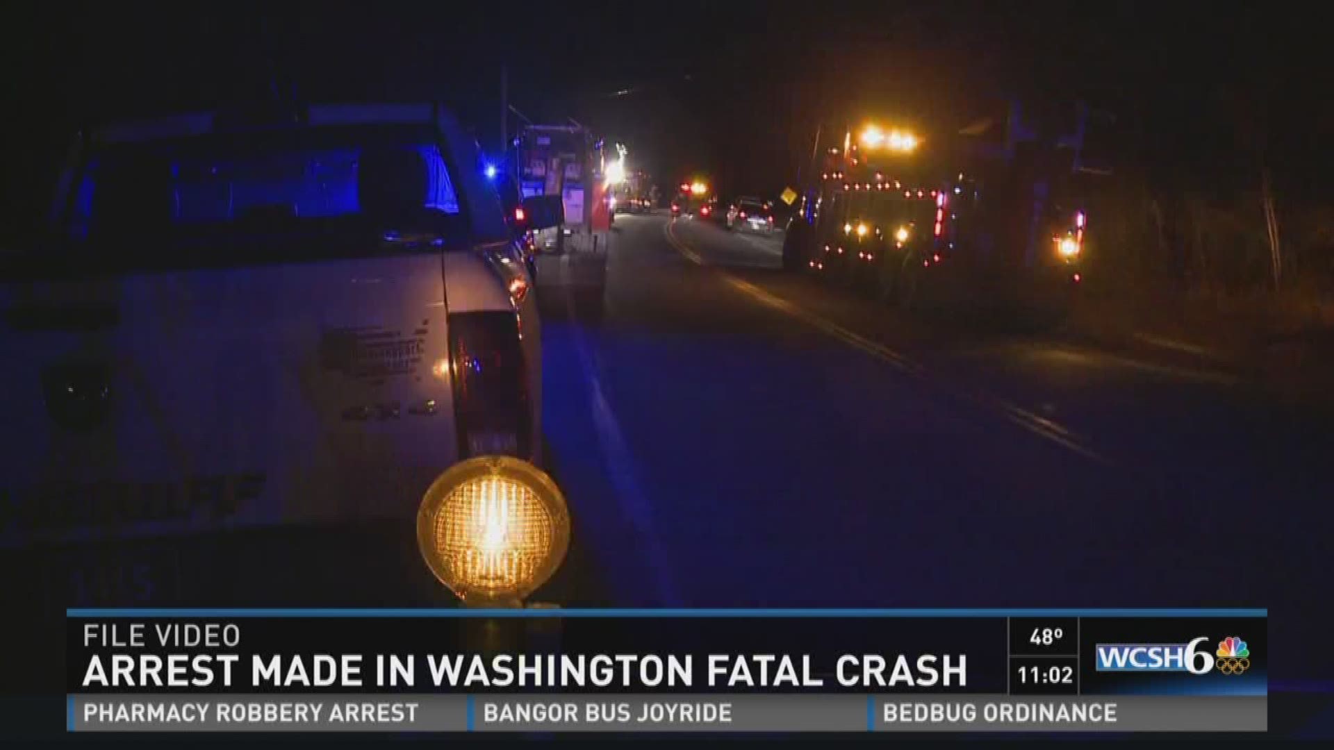 Arrest made in Washington fatal crash