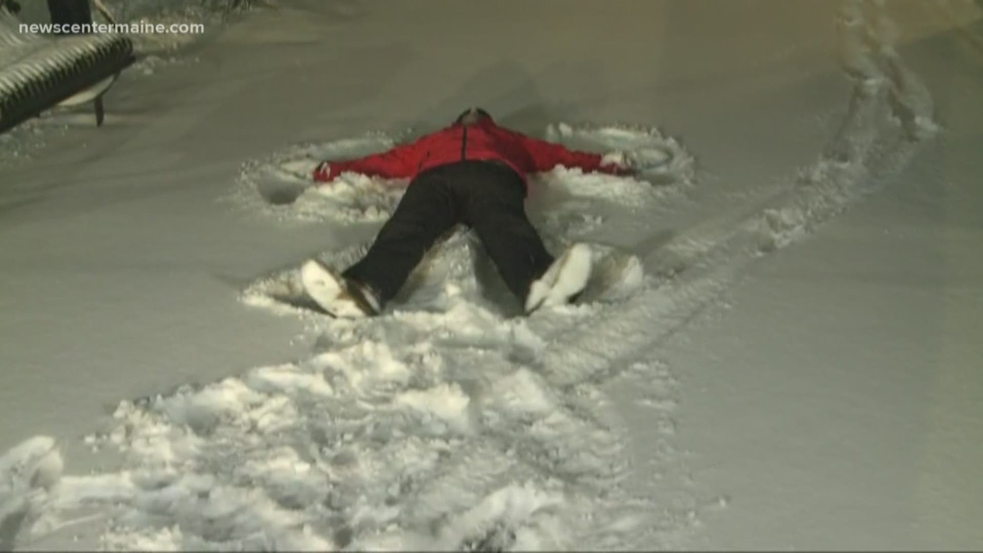 Snow angels from Lewiston with Cory Froomkin