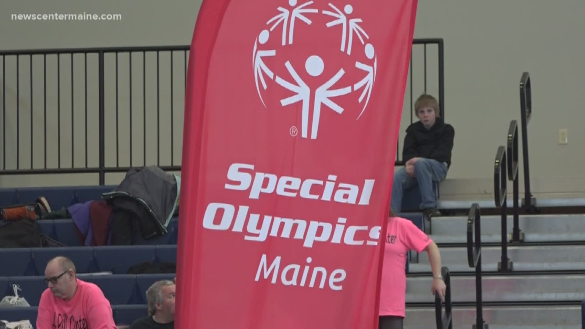 Special Olympics basketball tournament.