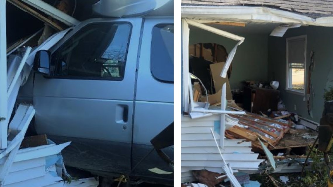 Maine man crashes van into house in Bath | newscentermaine.com