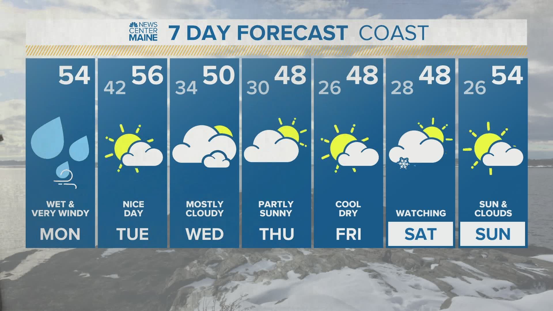 NEWS CENTER Maine Weather Video Forecast updated on Monday April 13 at 5am