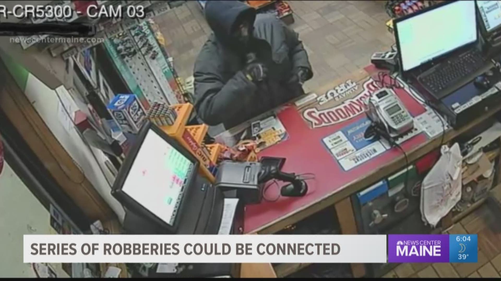 Series of robberies could be connected