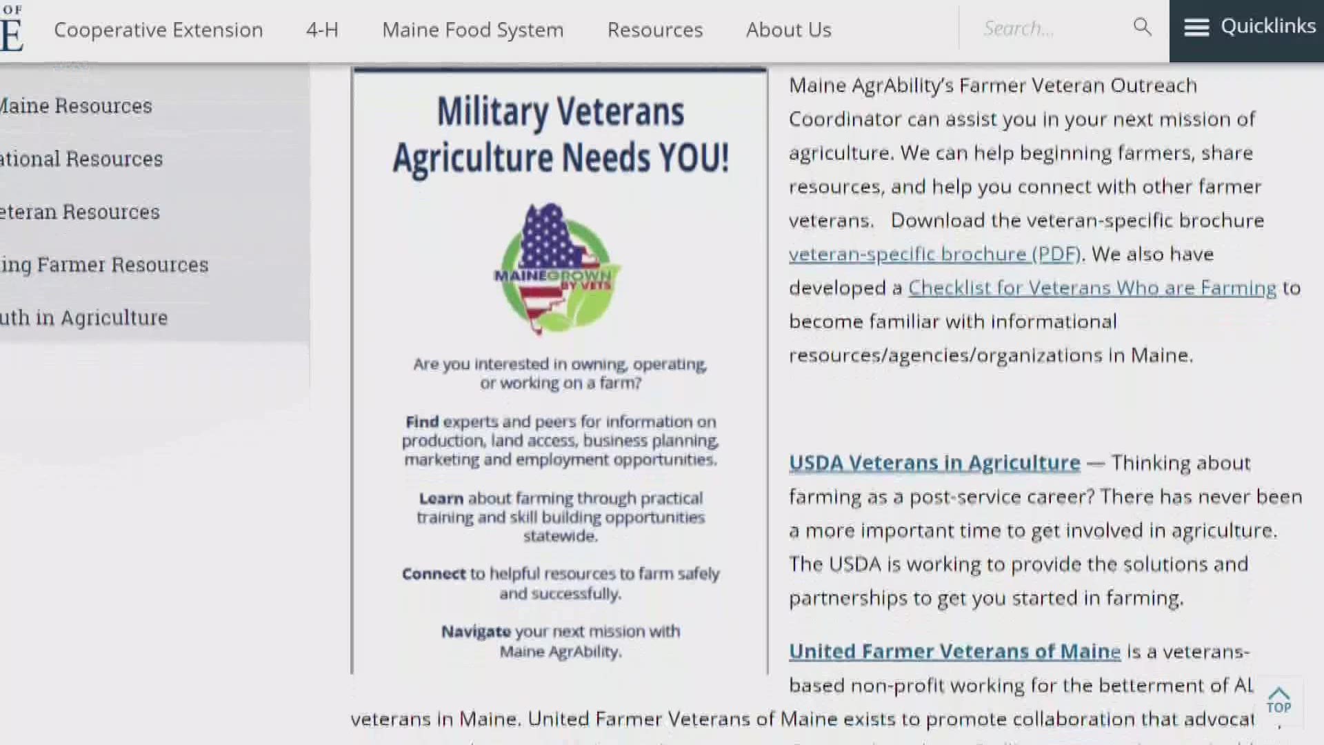 Maine AgrAbility, UMaine provide resources for veterans with growing interest in farming
