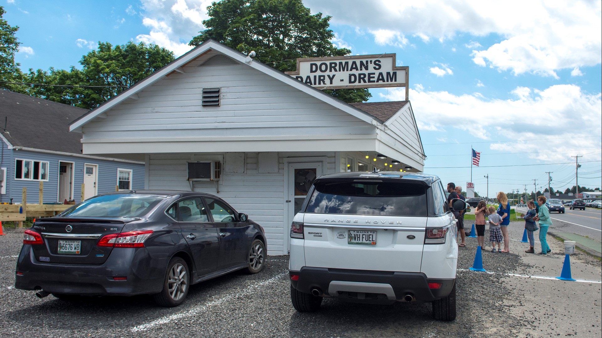 Maine, local, ice cream, homemade, midcoast