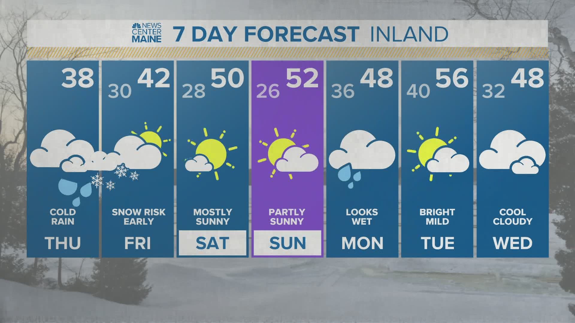 NEWS CENTER Maine Weather Video Forecast updated on Thursday April 9 at 515am