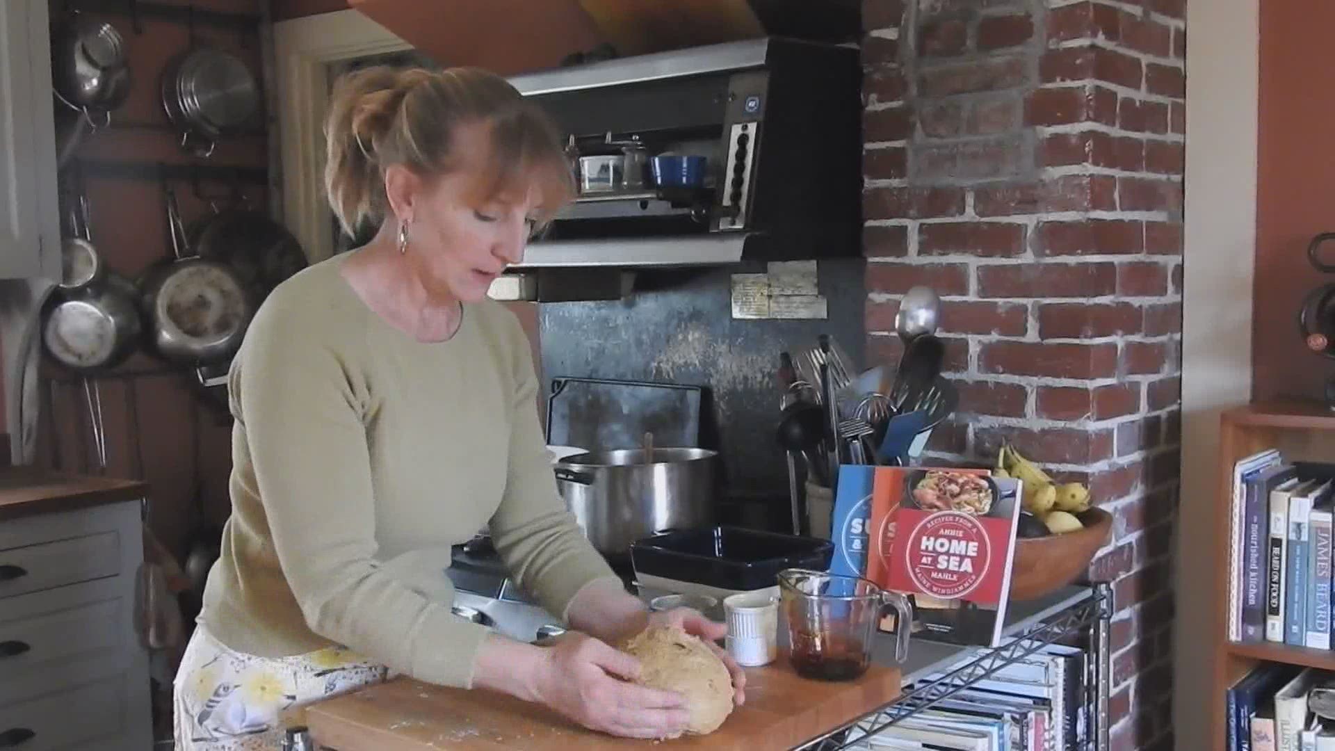 Baking at home? This recipe works for a loaf or rolls.