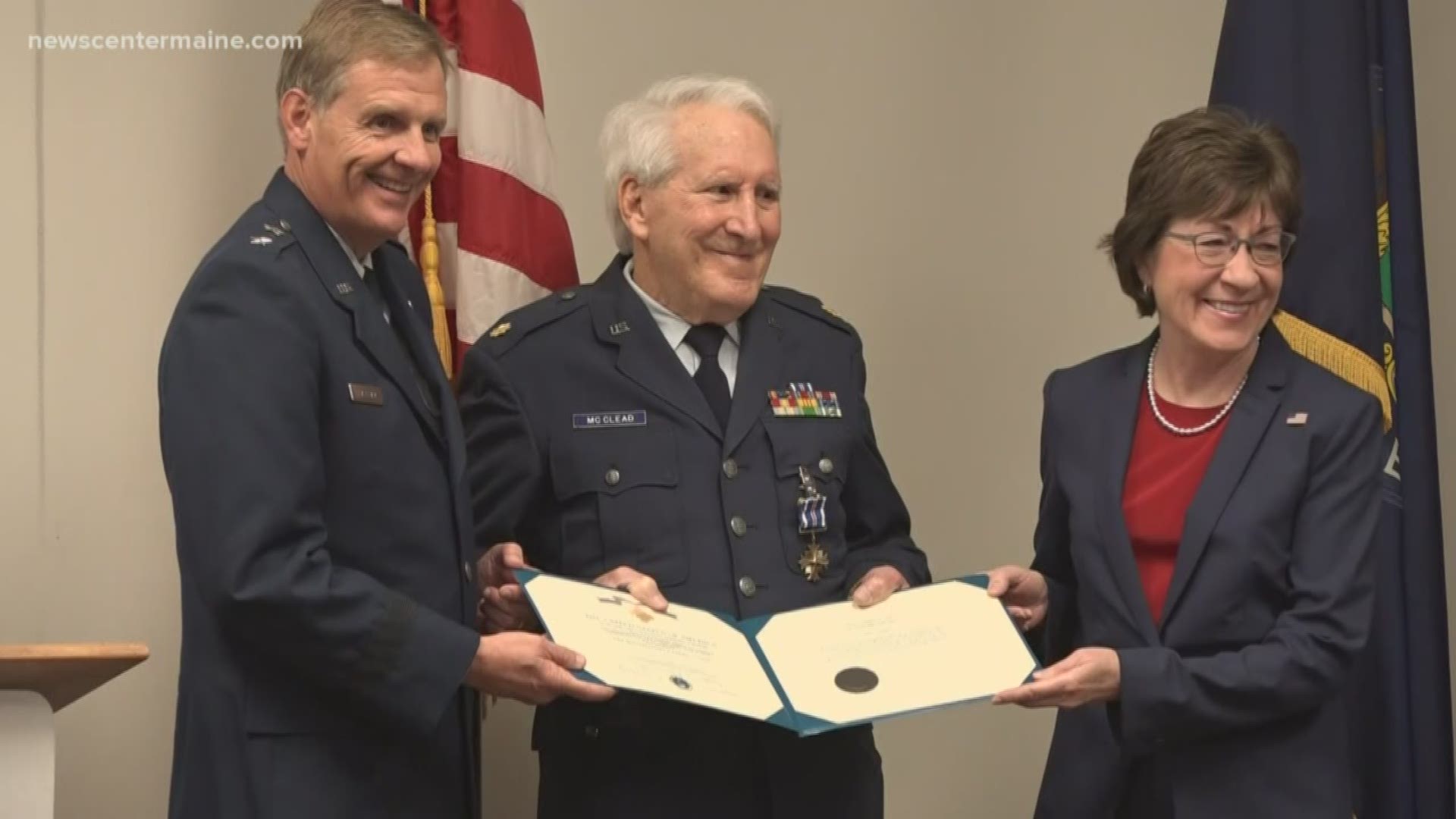 After fifty years -- one Vietnam veteran is being honored with the Distinguished Flying Cross Award.