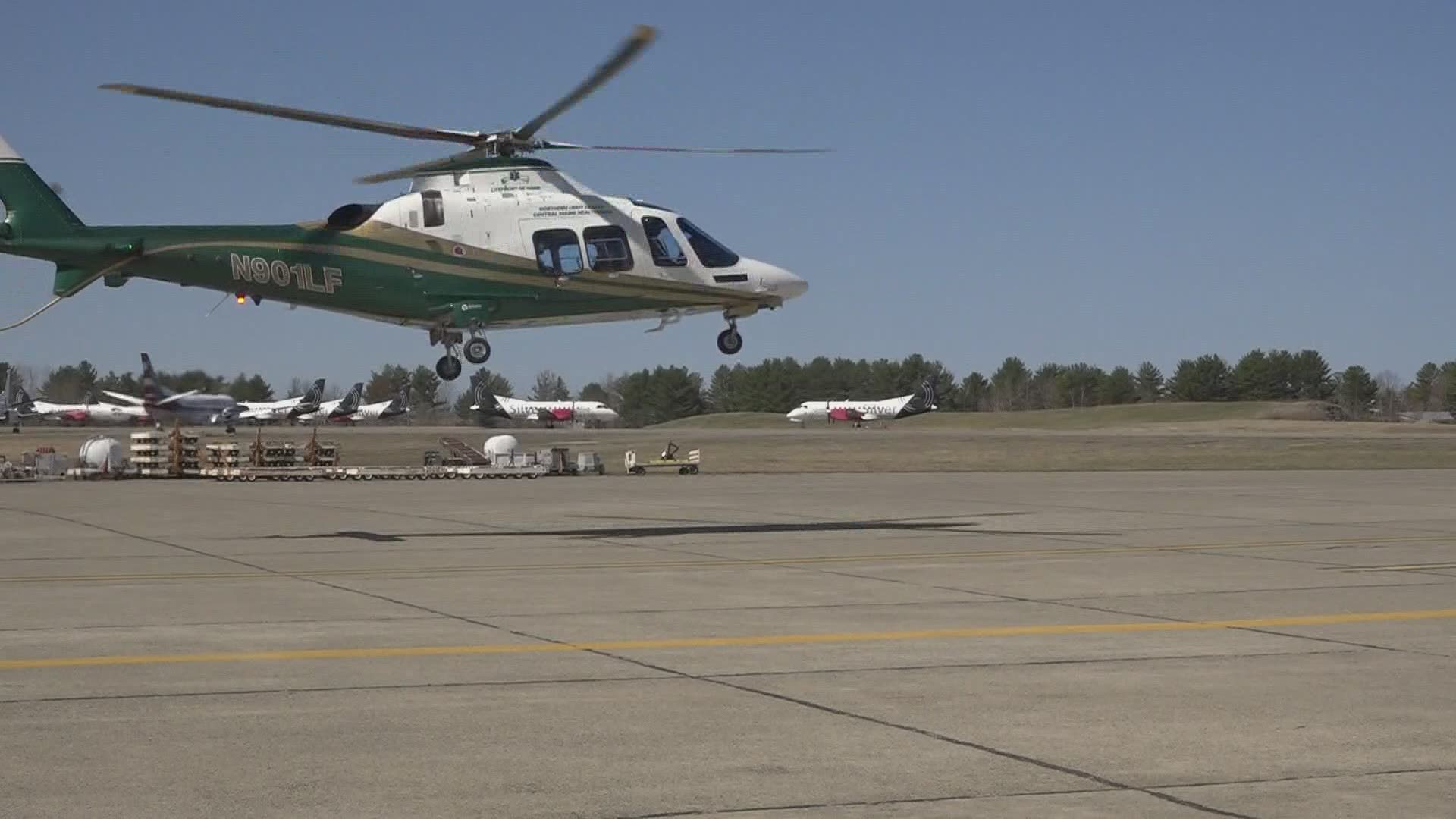 These medical helicopters include some of the most advanced aviation technologies. One is now stationed in Bangor and the other in Lewiston.