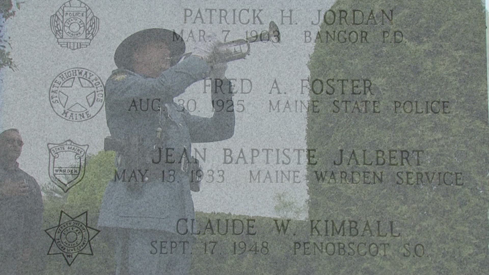 Maine Law Enforcement Officer's Memorial in Augusta
