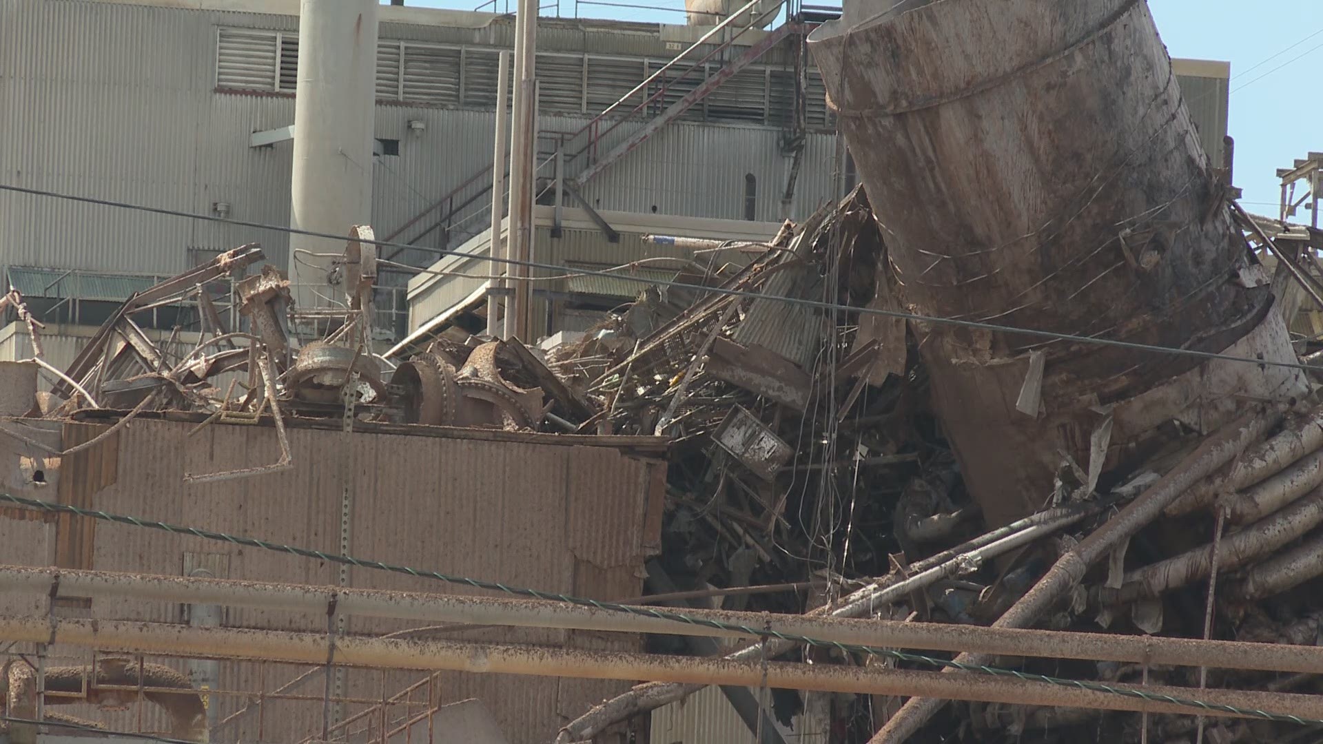 After the Jay mill explosion, Maine crews start the massive cleanup operation Thursday