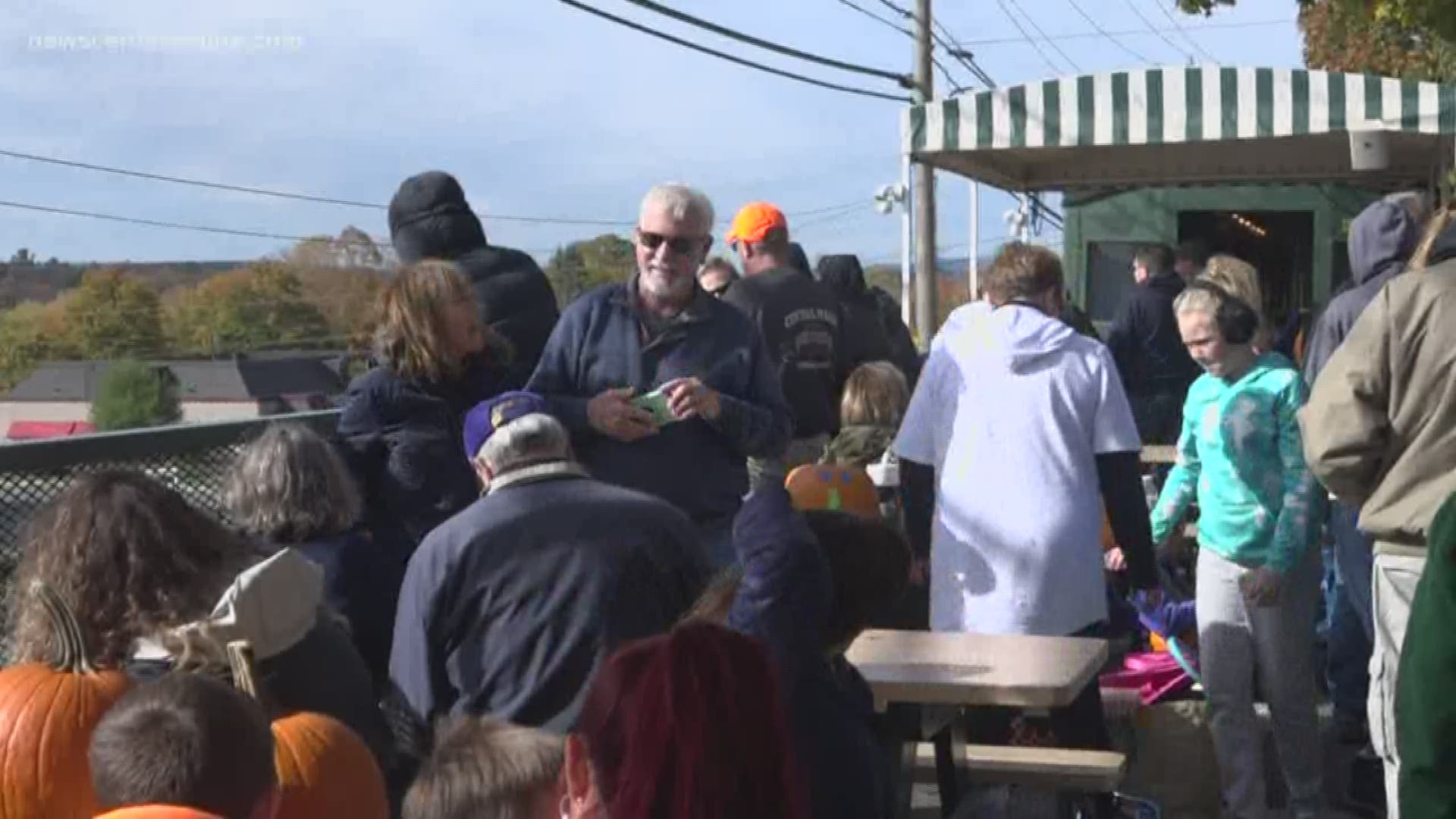 Riders enjoyed the last seasonal rides on the Downeast Scenic Railroad with a halloween twist.