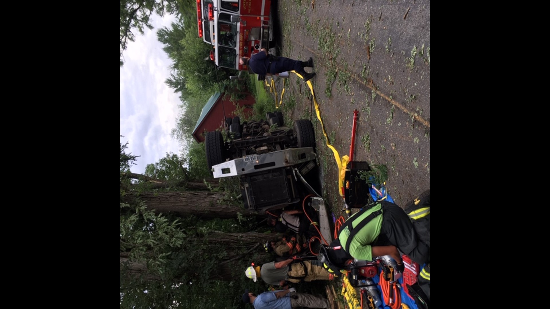 1 killed, another injured in Stoneham garbage truck rollover ...