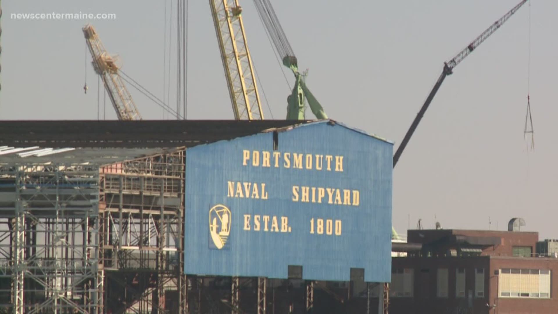 The Portsmouth Naval Shipyard could lose $150 million in order to fund President Trump's proposed border wall.