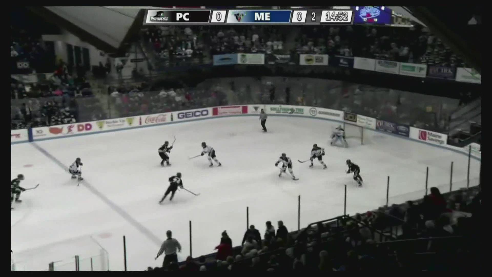 Division 1 college hockey, including hockey at the University of Maine, is delayed due to the pandemic.
