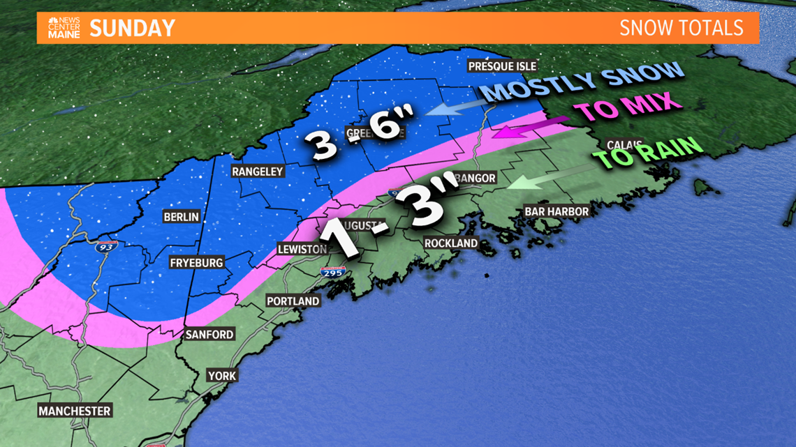 Snow returns with an afternoon mix, Sunday | CORY'S BLOG ...