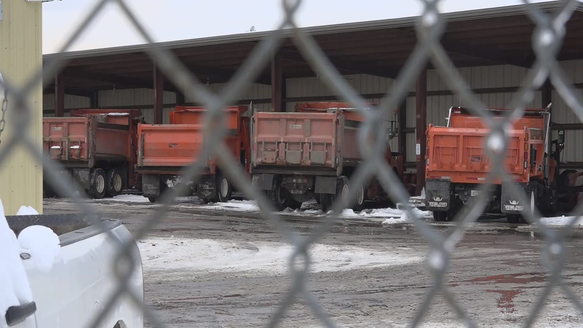 The city of Bangor is finishing snow clean-up after Saturday's storm.