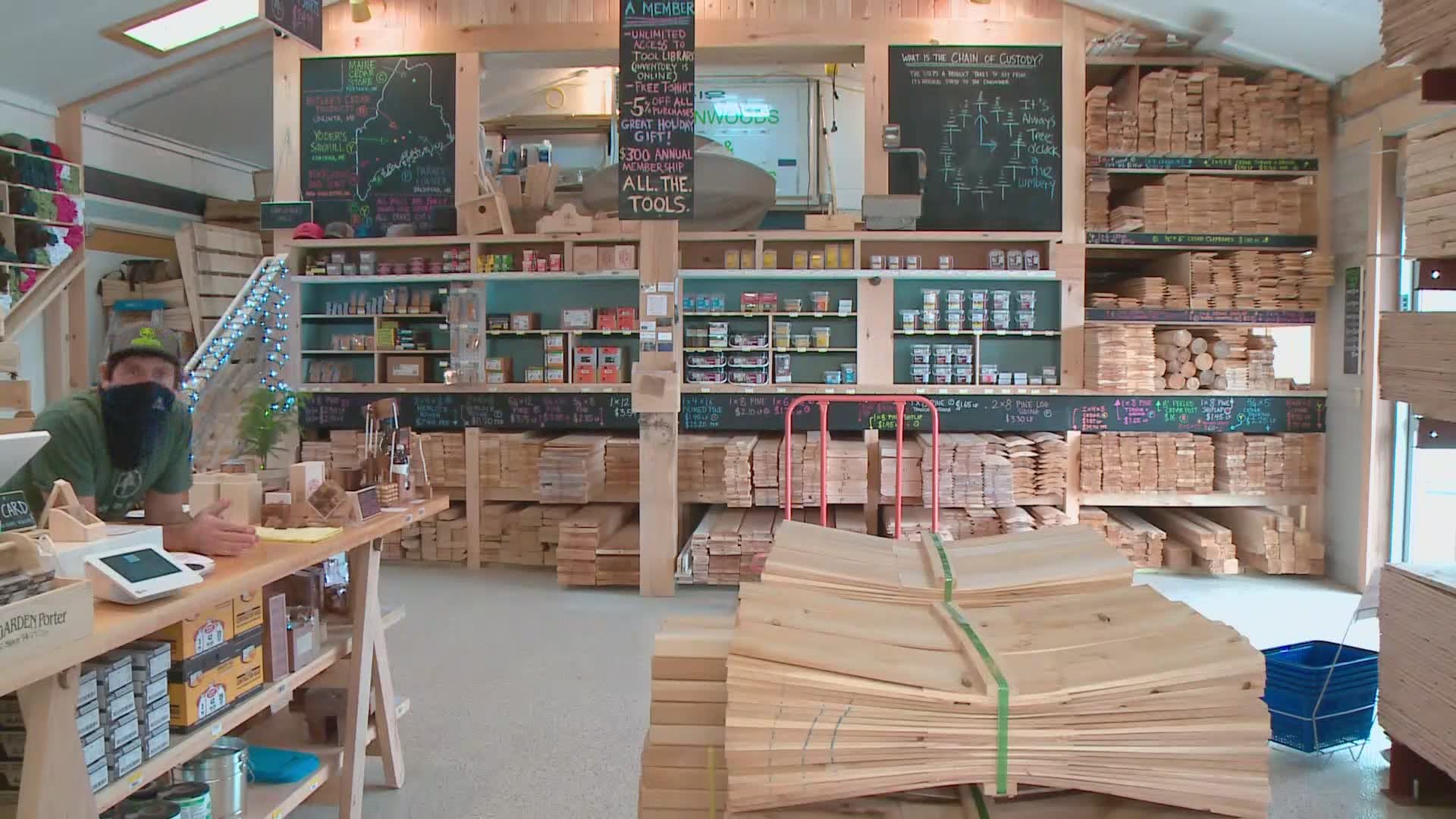 A new business in Cape Elizabeth opened its doors.