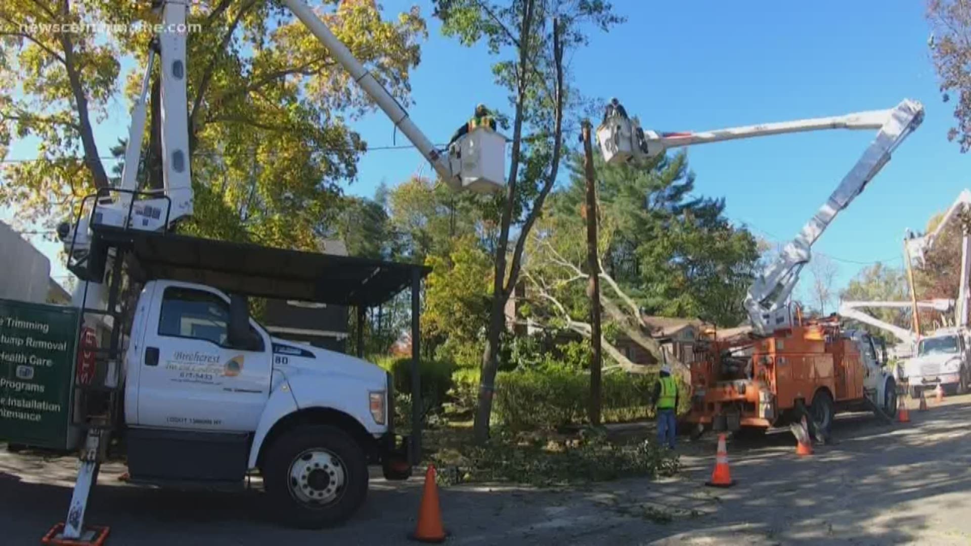 Power is being restored to customers across the state as Central Maine Power works to clean up the wreckage from Thursday's storm.