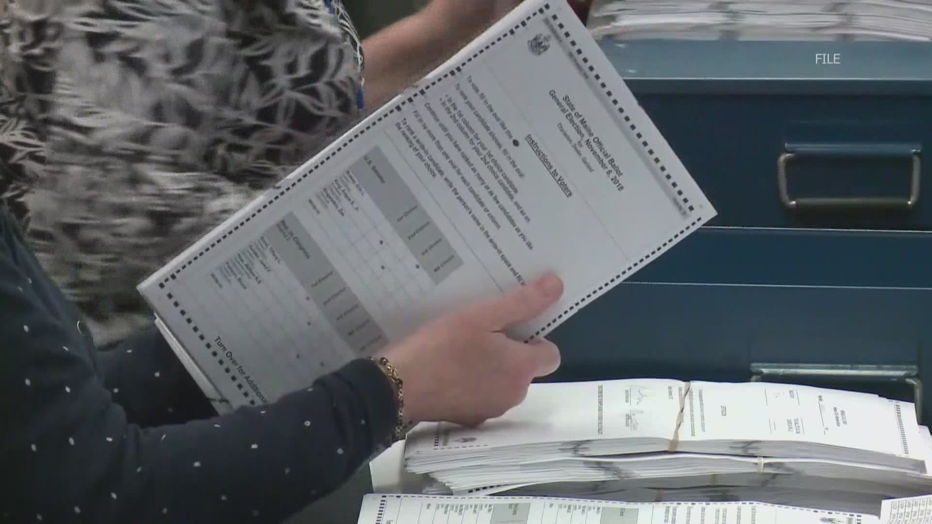 For those of you who voted by absentee ballot -- you may have noticed your voter identification number on the envelope of your ballot.