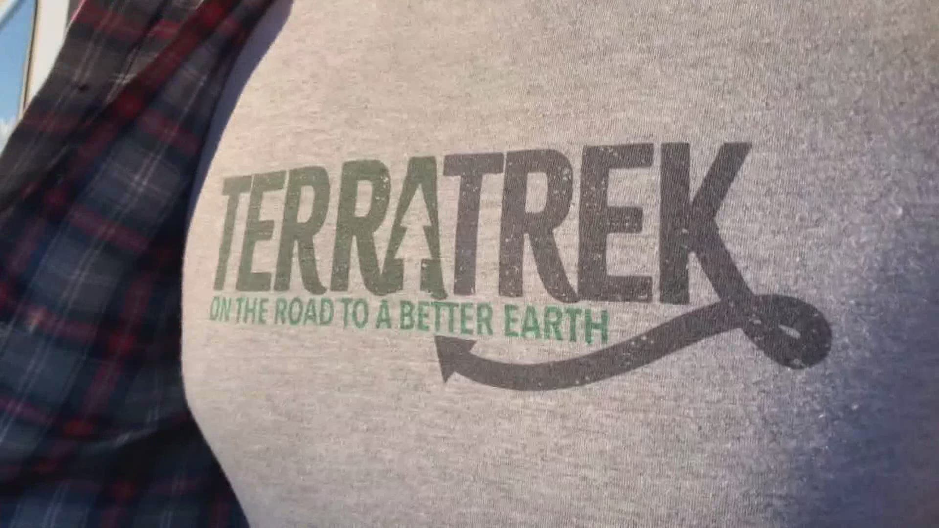 Environmentalist Dave Santillo says in a few years we will all be climate refugees. His group, TerraTrek is touring the U.S. trying to raise awareness.